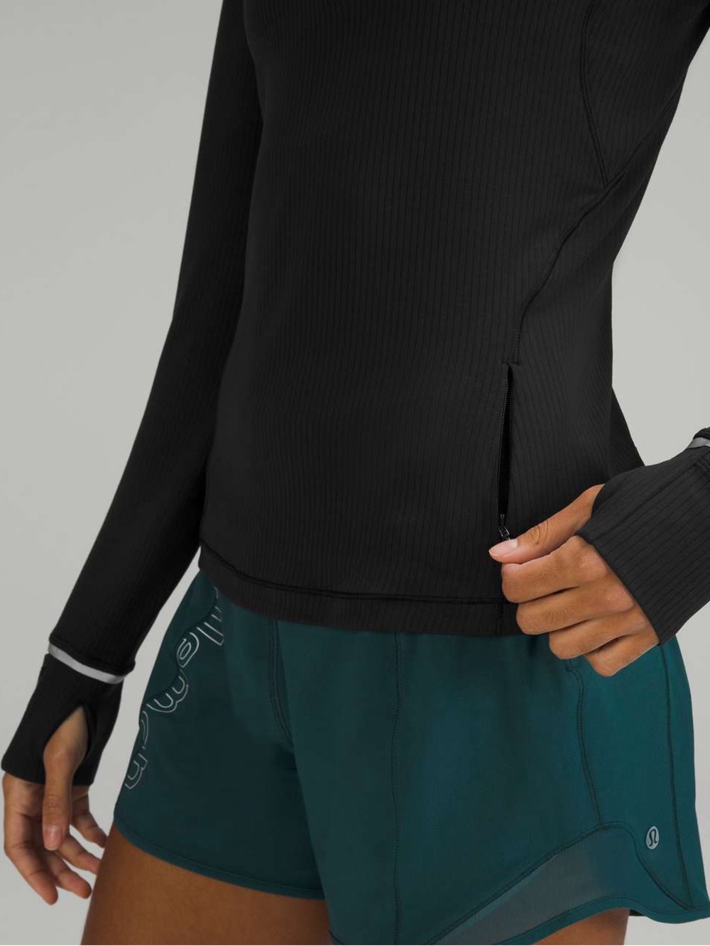 Lululemon Its Rulu Run Ribbed Half Zip - Picture 3 of 11